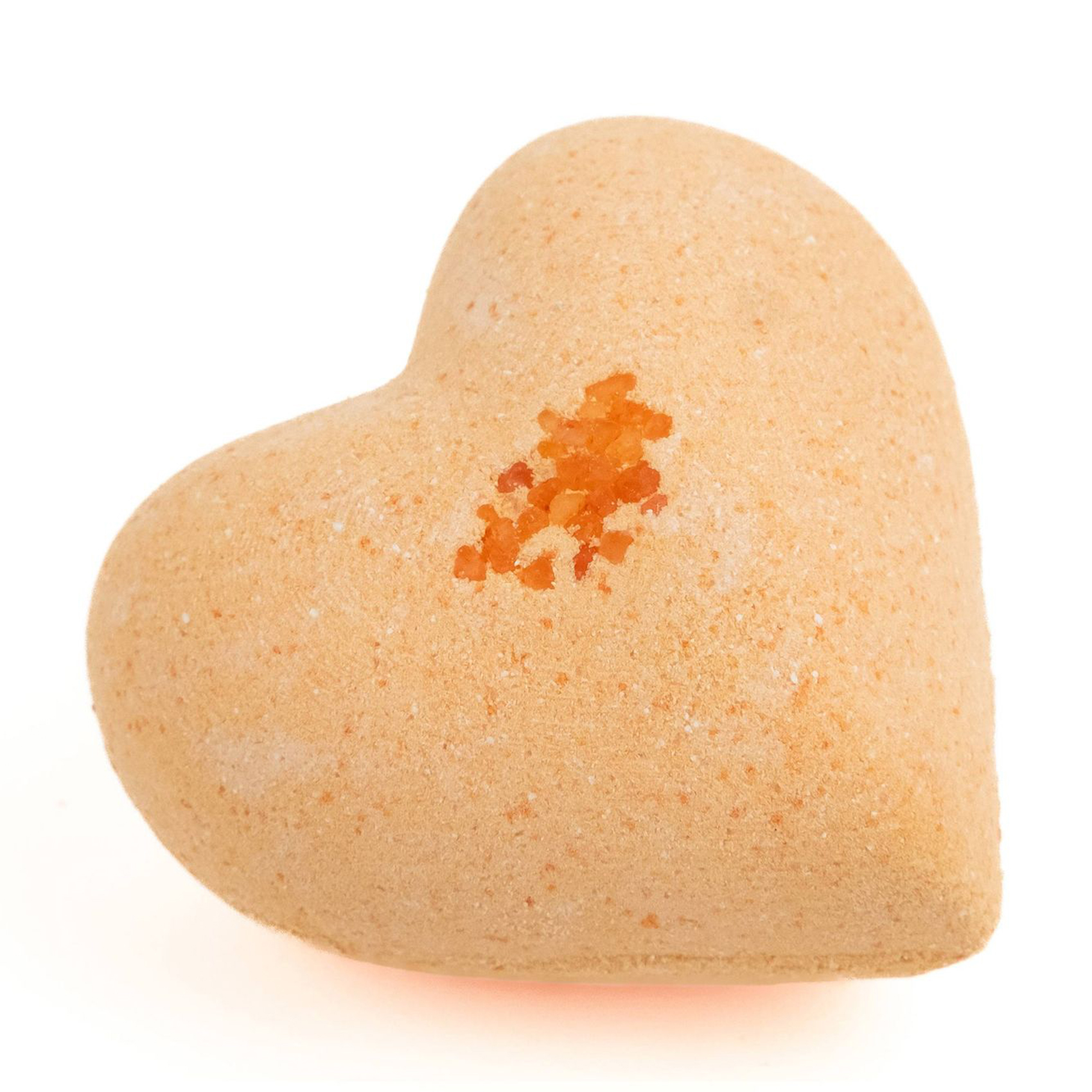 Бомбочка-серце для ванни Dushka Orange Romantic, 150 г